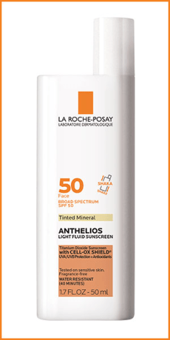 Vedhæftet fil Bulk stum La Roche-Posay Anthelios Ultra-Light Fluid Mineral Tinted Face Sunscreen  with APF 50 and Titanium Dioxide, 1.7 OZ | Pick Up In Store TODAY at CVS