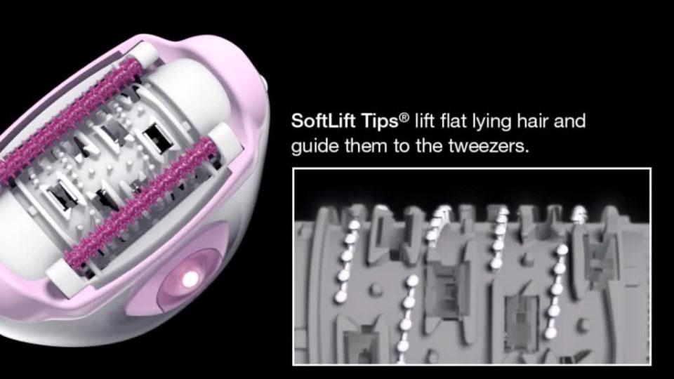 thumbnail video image 3 of Braun Silk-epil 3 3-270, Epilator for Women for Long-Lasting Hair Removal, 3 of 13