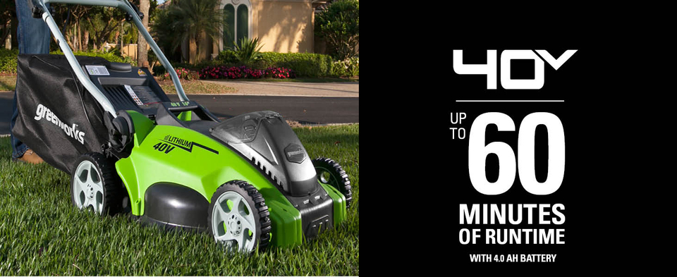 Greenworks 40v store 16 mower