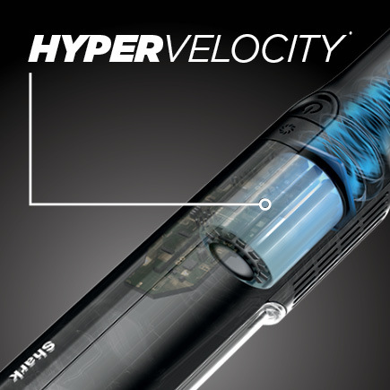 HyperVelocity&#174; suction power