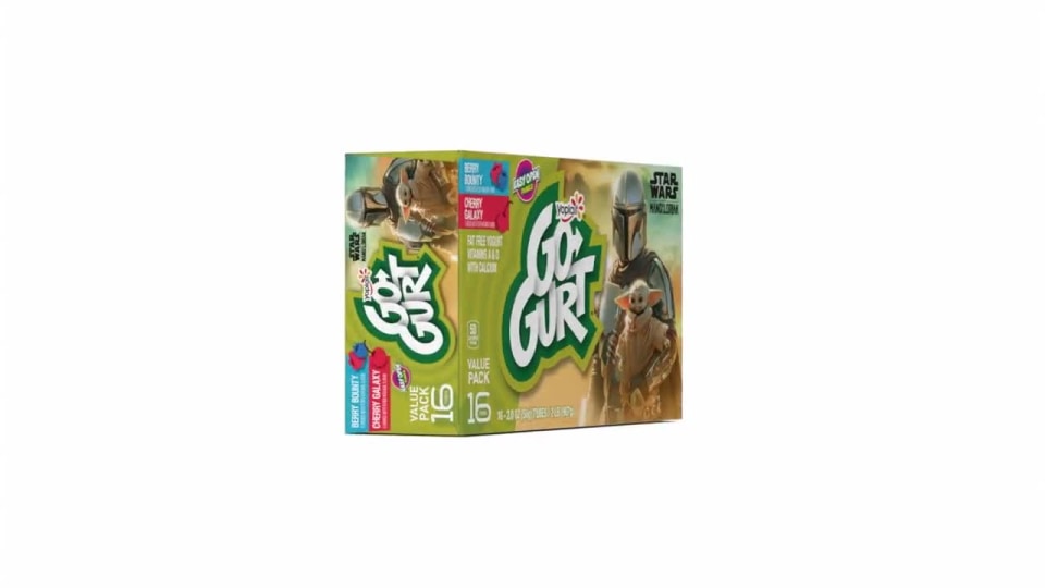 Yoplait Go-Gurt Yogurt Low Fat Nickelodeon Teenage Mutant Ninja