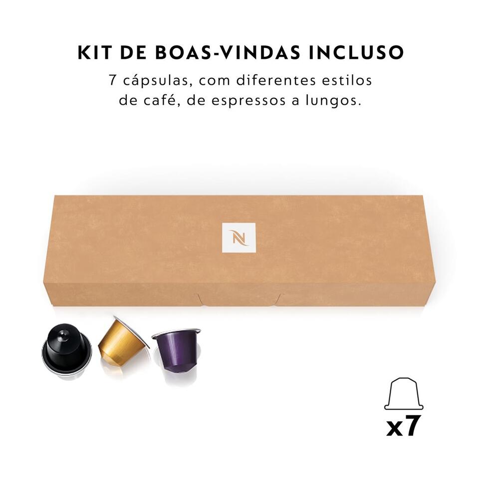 Cafeteira Expresso Nespresso Essenza Mini D30 Sistema Cápsula, Com Kit Boas  Vindas, Branca 220v