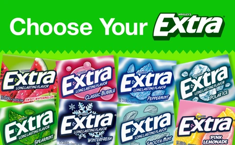 gum, sugarfree gum, sugarless gum