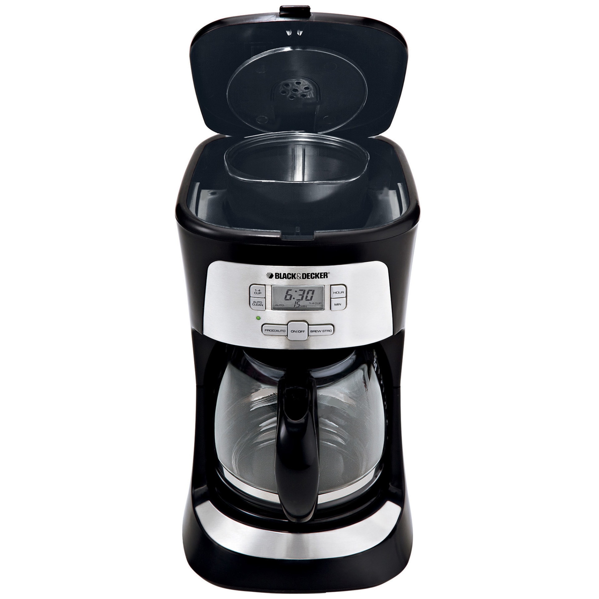 Decker CM2020B Black 12C Prog Coffee SS 