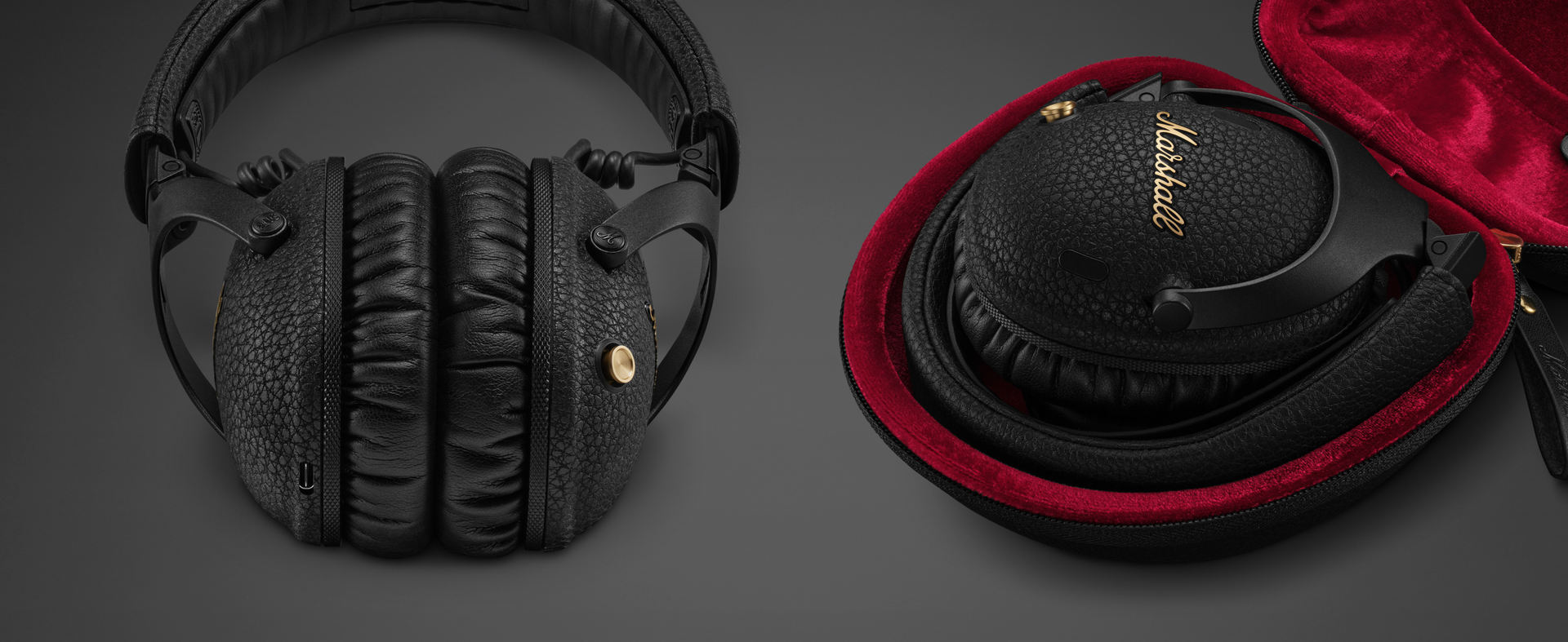 【美品】Marshall Monitor III A.N.C. Marshall Monitor III ANC Active Noise Cancelling Bluetooth