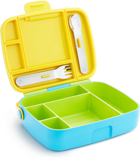  Munchkin® Lunch™ Bento Box for Kids, Includes Utensils