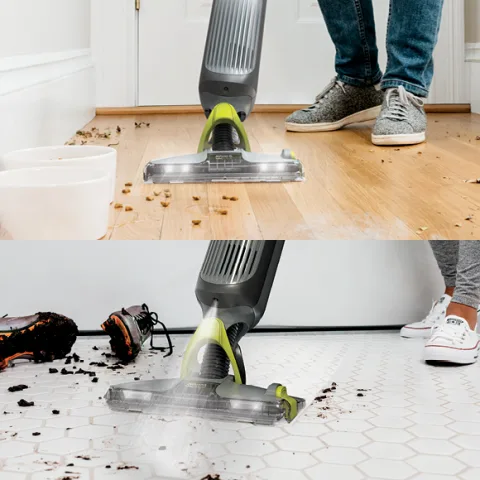 Give hard floors a complete clean