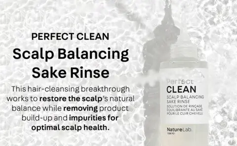 NatureLab Tokyo Perfect Clean Scalp Balancing Sake Rinse