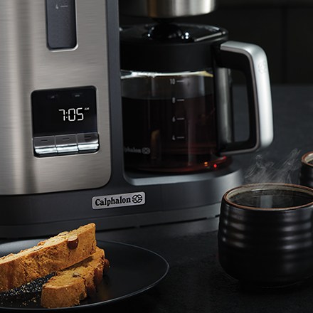 Calphalon Coffee Maker Precision Control 10 Cup Stainless BVCLDCG3