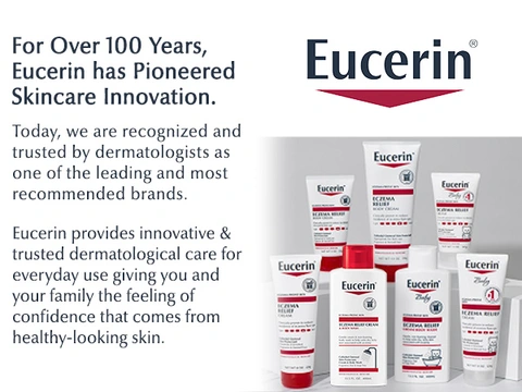 For over 100 years, Eucerin has pioneered skincare innovation