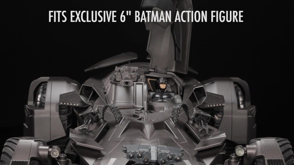 Batmobile DC Justice League - Batman 30 Cm Par Mattel - Neuf Et Rare !
