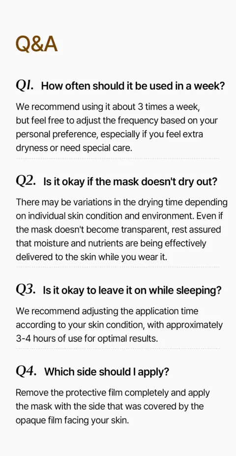 Bean Collagen Hydrogel Mask