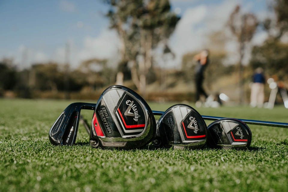 Callaway Big Bertha Carry Golf Bag - 8 Way 7 Pockets - Dark