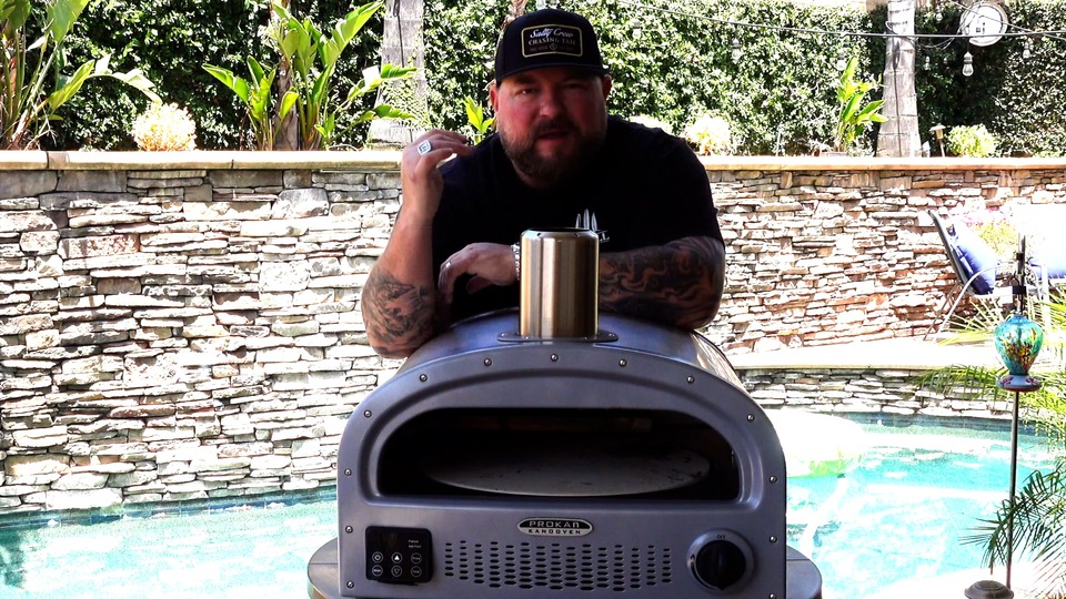 thumbnail video image 2 of Prokan Kano Outdoor Pizza Ovens, 4-In-1, Digital Temp Control, 2 of 17