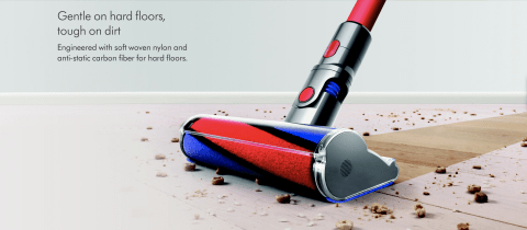 Dyson V8 Fluffy Cordless Vacuum - Red - Newegg.com