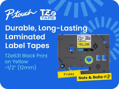 TZE631 | LabelMakersPrinters | By Brother
