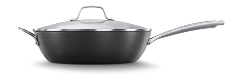 Calphalon Classic Nonstick 12-In. Jumbo Fryer Pan with Cover