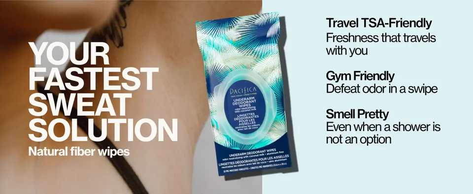 dermatologist tested soft natural fiber scent fresh sweaty underarm dry on-the-go gym sports working out sweat lift oil comfortable smooth soothing