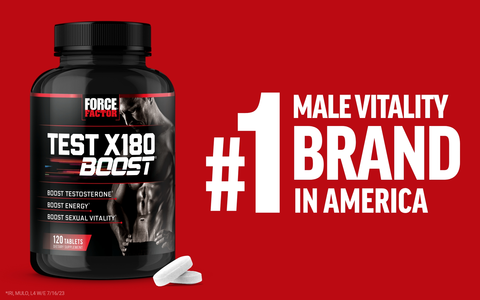 #1 MALE VITALITY BRAND IN AMERICA