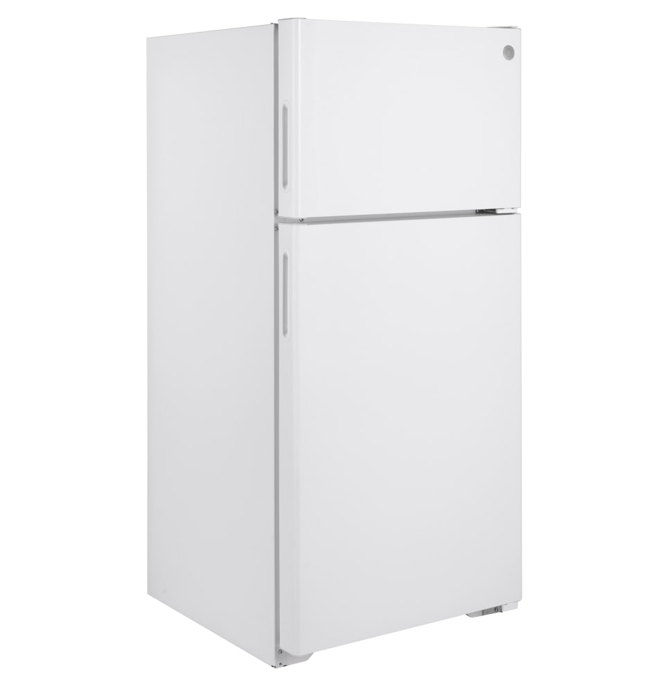 ge white top freezer refrigerator