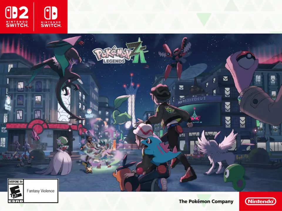 Pokemon Legends Z-A, Nintendo Switch Exclusive Mystery Pin