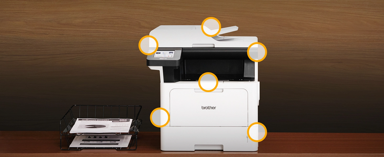 MFC-L5710DW Business Monochrome Laser All-in-One Printer | Brother