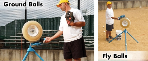 JUGS BP1 Baseball/Softball Combo Pitching Machine | Dick's