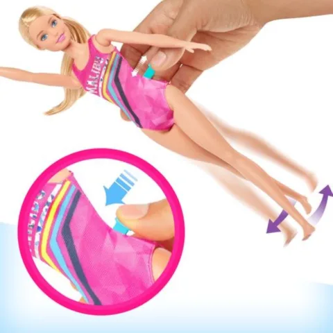 Barbie Dreamhouse Adventures Swim 'n Dive Doll, 11.5-inch