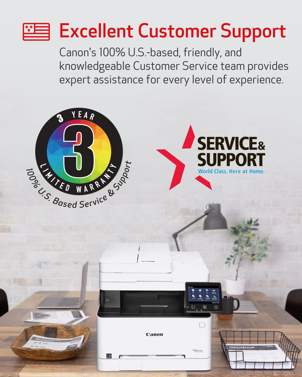 Canon Color imageCLASS MF644Cdw - Wireless Laser Printer with