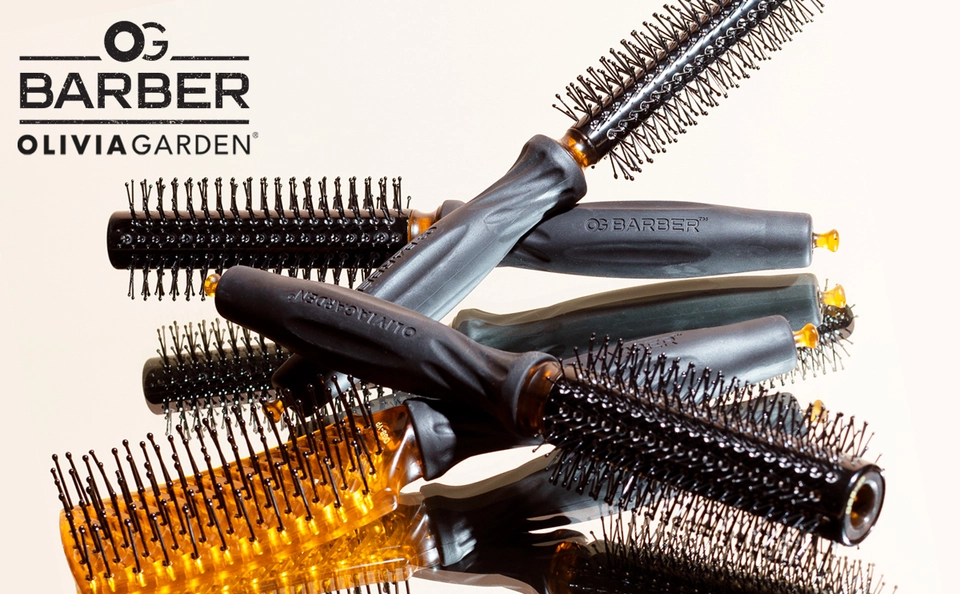 OG Barber Brush Collection by Olivia Garden