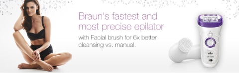 Braun Epilator Silk-epil 9 9-579, Facial Hair Removal for Women