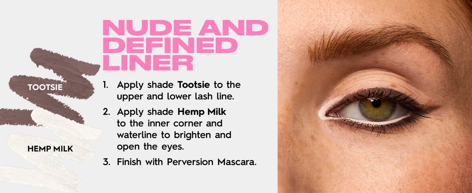 Nude and Defined Liner Look