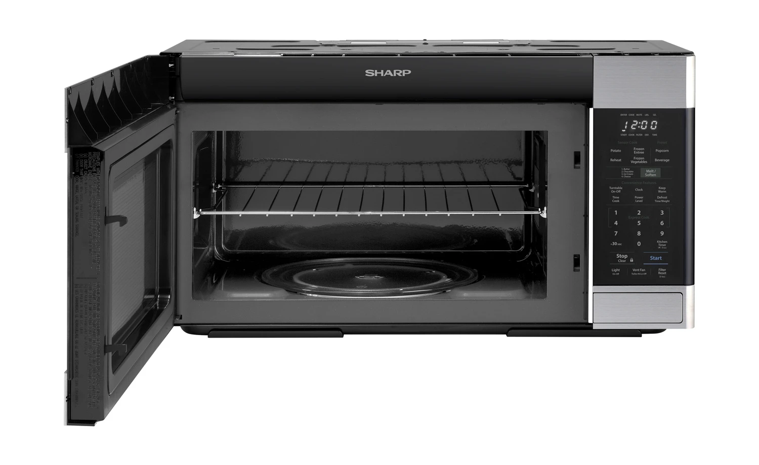SMO1854DS 1.8 Cu Ft 1100W Over-the-Range Microwave Oven