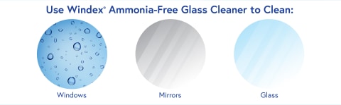 Windex® Ammonia-Free Glass Cleaner, Crystal Rain Scent, Spray Bottle, 32 fl  oz 