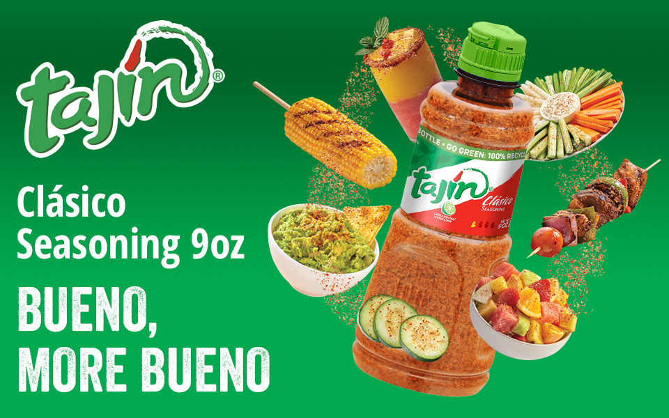 Mexilink Tajin Seasoning, Classic - 2, 14 oz bottles