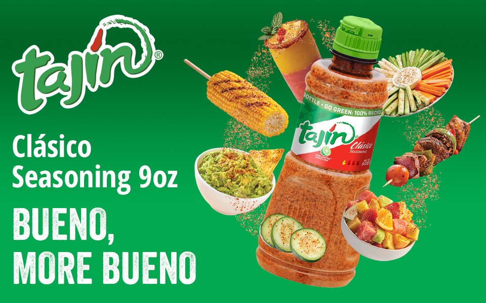 Tajín Clásico Seasoning - TAJIN a unique blend of mild chili peppers, lime  and sea salt.