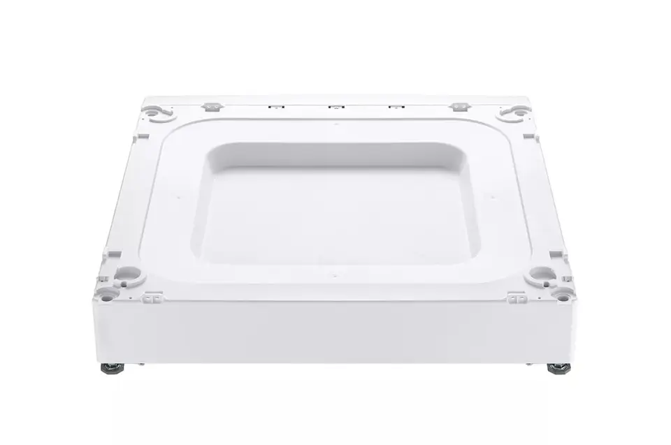 LG - WDPS2W - ADA Compliant Laundry Pedestal Riser - White-WDPS2W