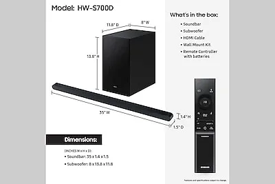 Samsung deals Soundbar - Great condition