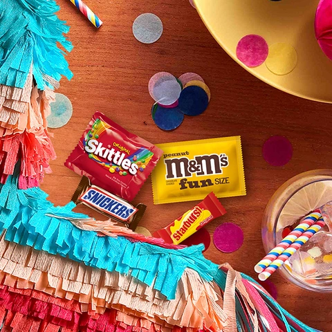 M&M's, Snickers, Skittles & Starburst Fun Size Candy, Party M&M's, Snickers, Skittles & Starburst Fun Size Candy, Party
