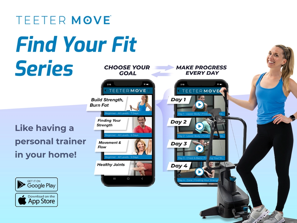 Smart Hiit Trainer Teeter FitForm Home Gym- Strength Trainer