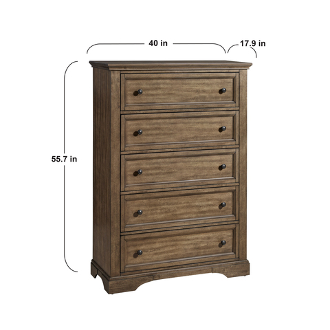 5-Drawer Chest Dimensions