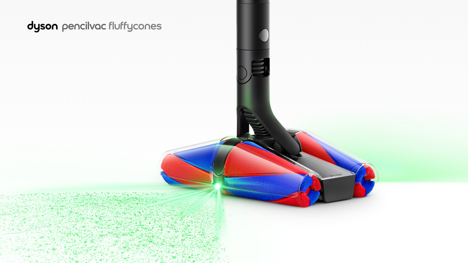 新品未開封 ダイソンペンシルバック Dyson pencilvacfluffy Dyson PencilVac Fluffycones™ vacuum cleaner: world's slimmest