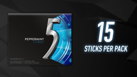 Five Peppermint Cobalt Gum, 35 ct - Pay Less Super Markets