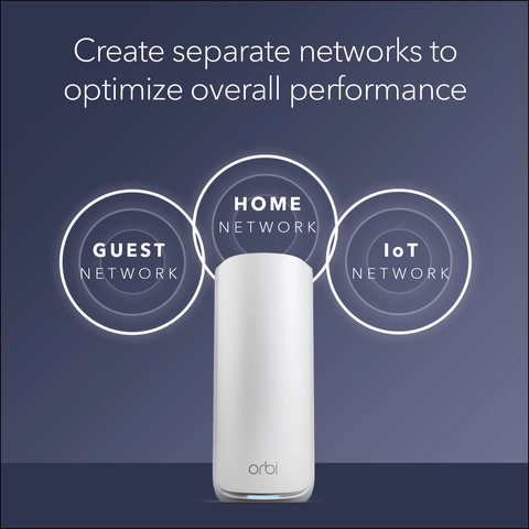 NETGEAR Orbi 870 Series WiFi 7 Mesh System, 21 Gbps, Up to 6,000