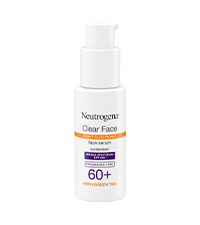 Neutrogena Clear Face Serum Sunscreen with Green Tea