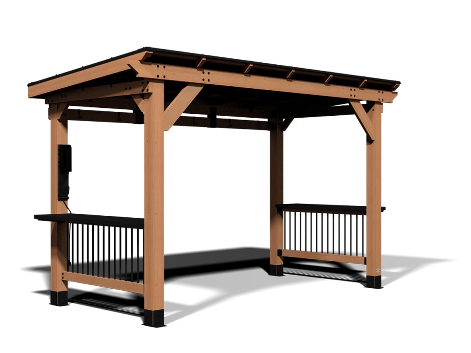 Saxony XL Grill Gazebo – Backyard Discovery