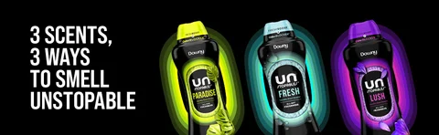 3 scents, 3 ways to smell Unstopable
