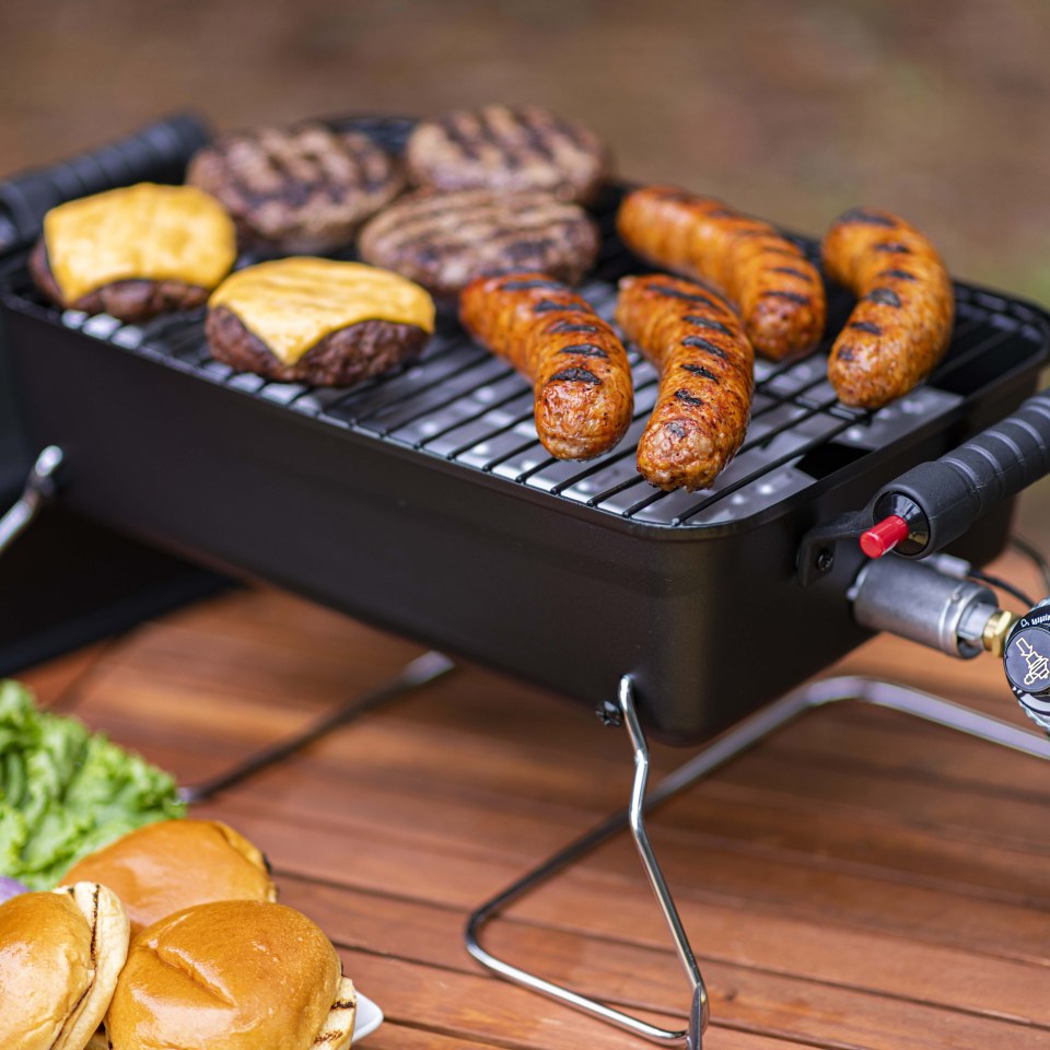 Char broil tabletop gas clearance grill