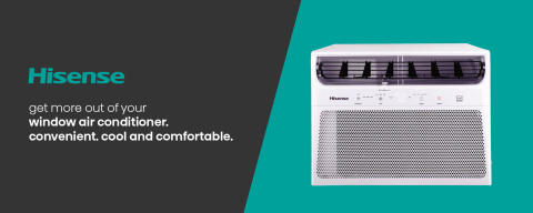 Hisense Window Air Conditioner With Wifi 8 000 Btu 350 Sq Ft Costco