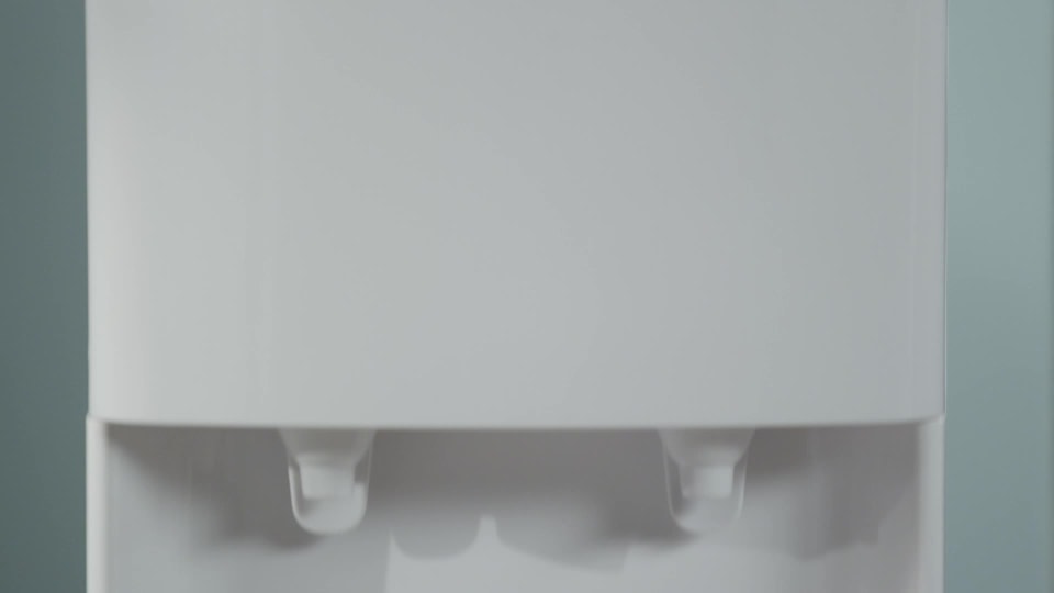 thumbnail video image 2 of Primo® Water Dispenser Top Loading, Hot/Cold Temperature, White, 2 of 13